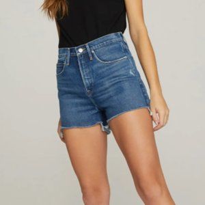 Good American 90's Cutoff Denim Shorts